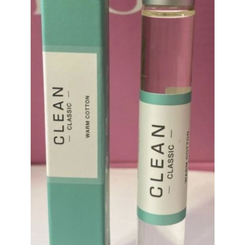 Clean Classic Warm Cotton Eau de Parfum Rollerball .34 Oz Retail $35